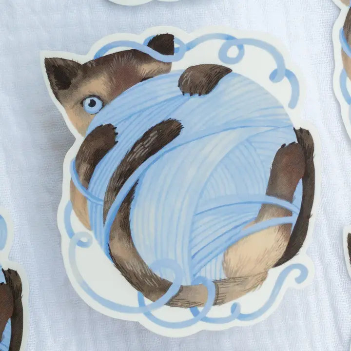Vinyl Sticker — Kitten