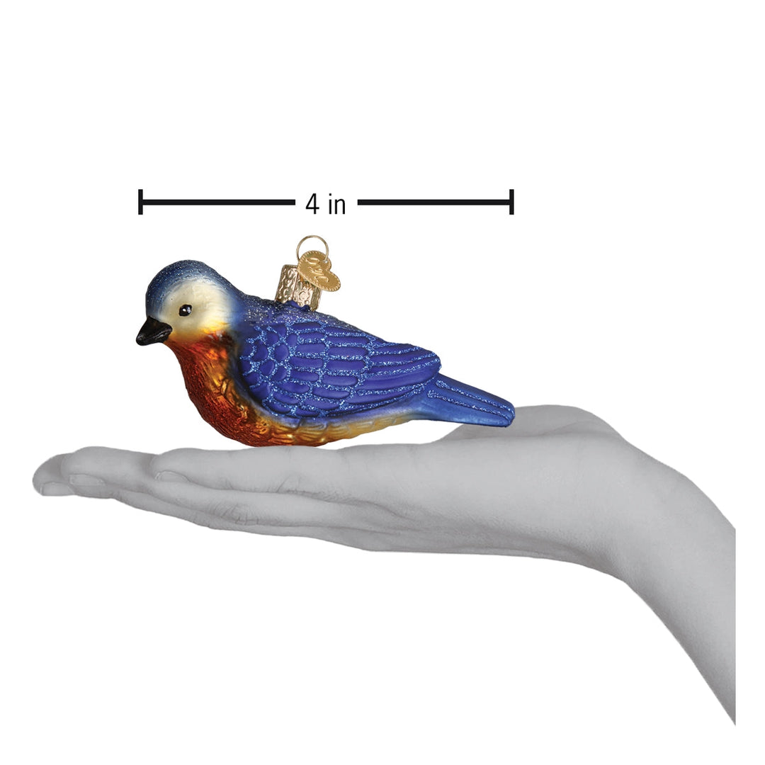 Western Bluebird Ornament
