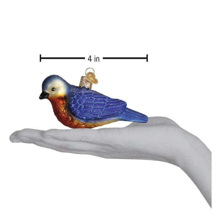 Western Bluebird Ornament