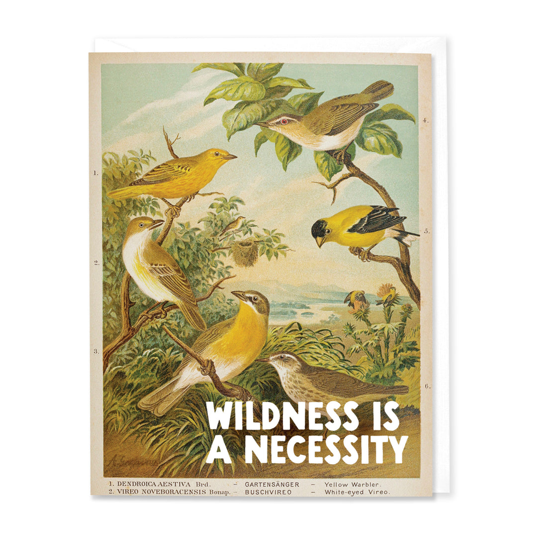Wildness is a Necessity Card