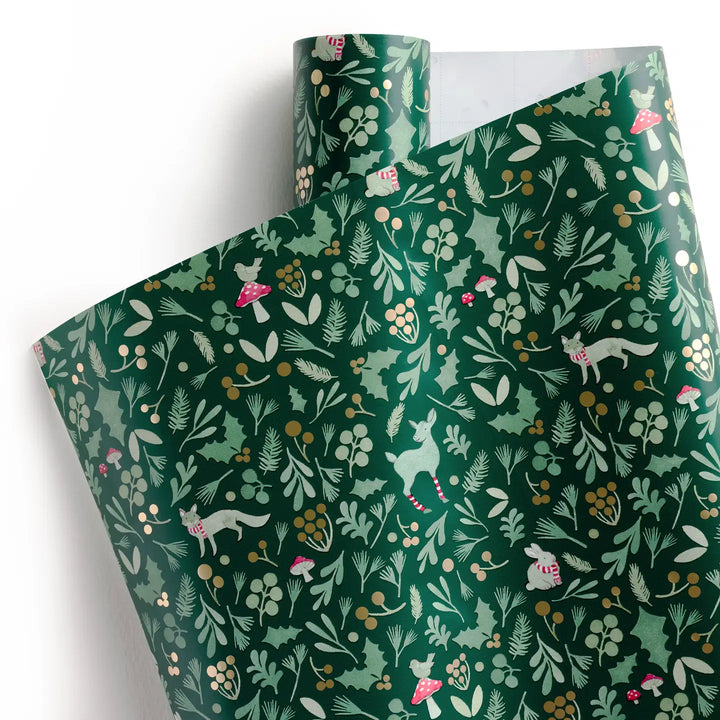 Winter Forest Roll of Gift Wrap