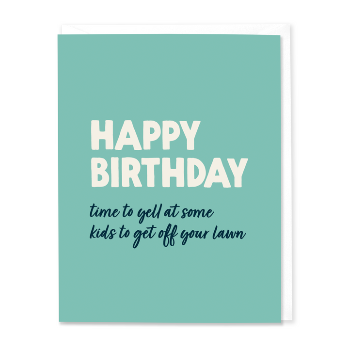 Get Off Your Lawn Birthday (Set of 8)