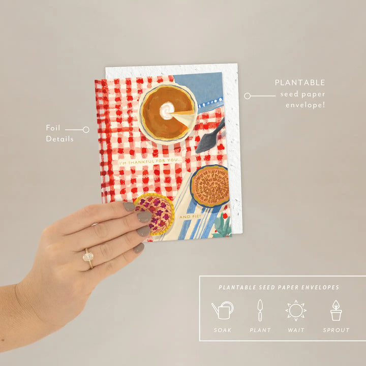 You + Pie Thanksgiving Card
