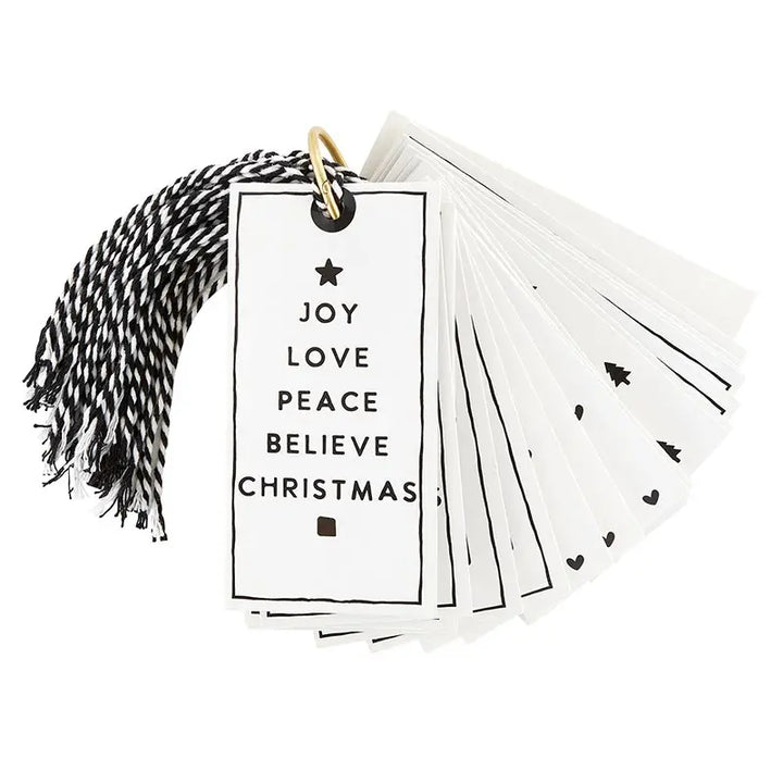 Gift Tag Book - Christmas Woodlands