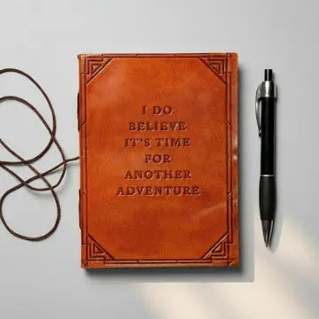 "Another Adventure" Leather Journal