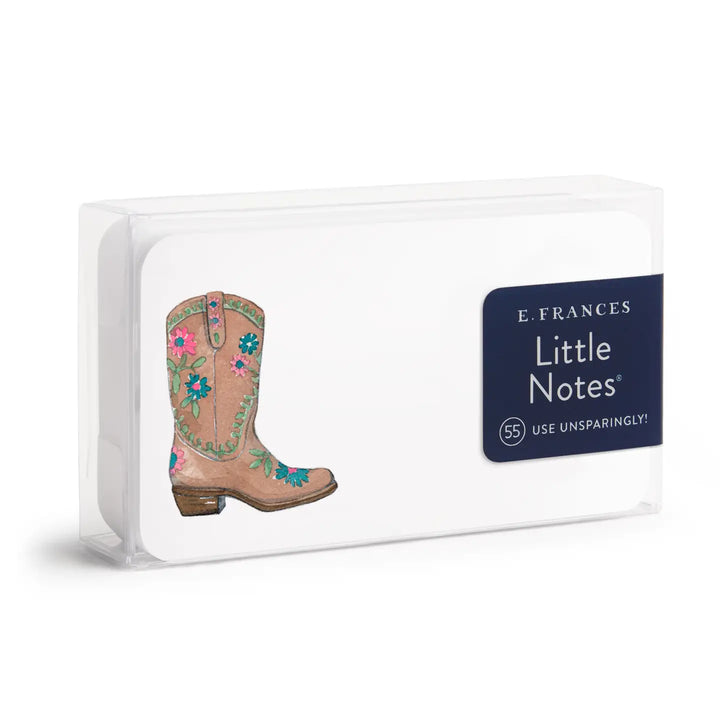 Cowboy Boot Little Notes