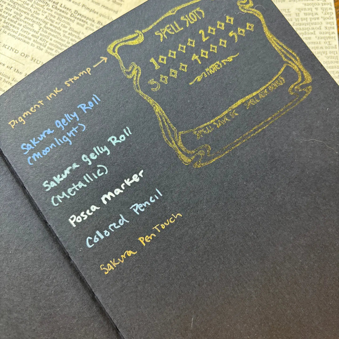 The Oracle - B6 Black Paper Notebook