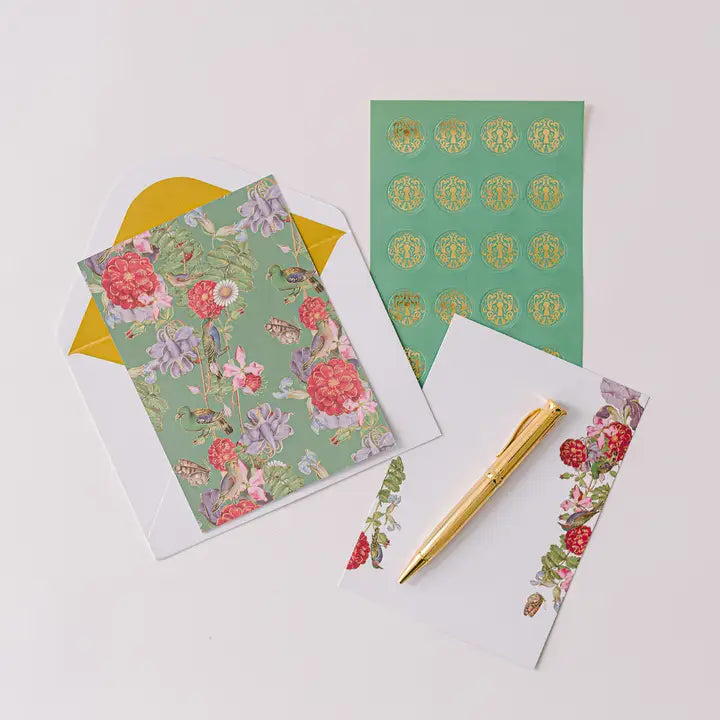 Bird Menagerie Illumination Luxury Stationery Set - Limited Edition