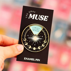 Bold Affirmations Interactive Spinner Enamel Pin
