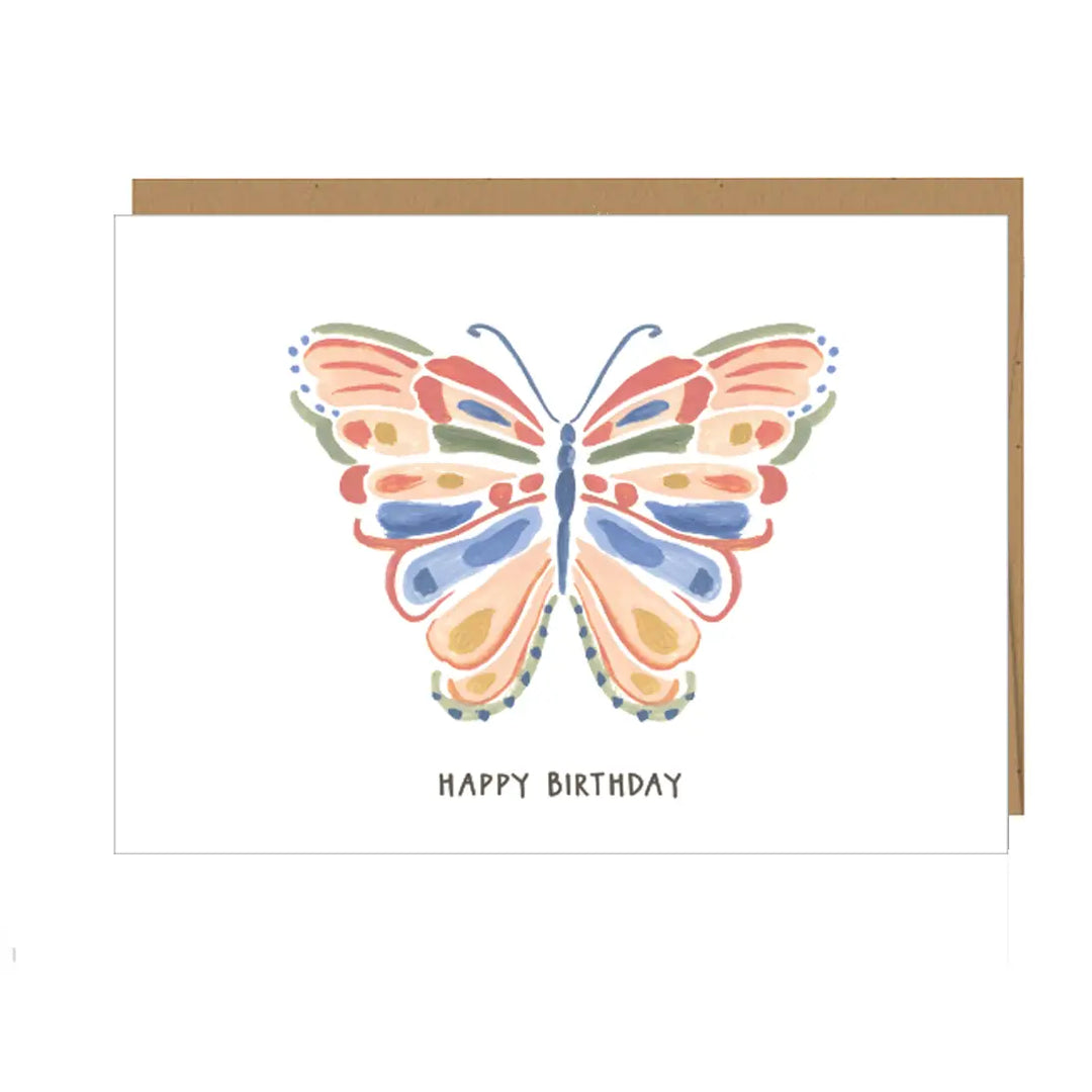 Birthday Butterfly Mini Card