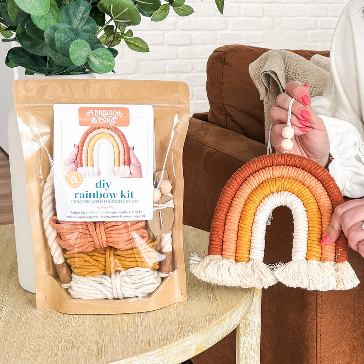 DIY Macrame Rainbow Kits