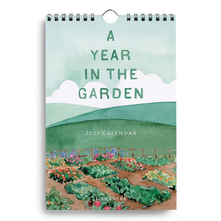 A Year in the Garden Little Wall Calendar (2027)