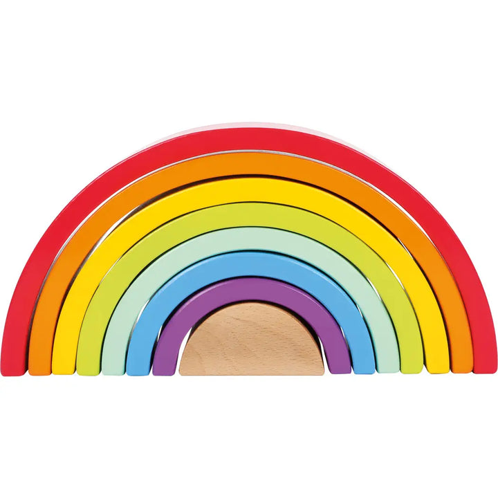Large Rainbow Building Block Playset