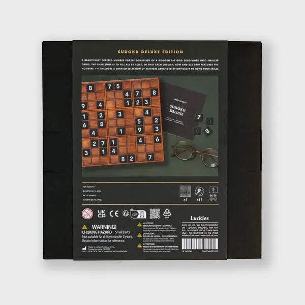 Sudoku Deluxe - Wooden Game