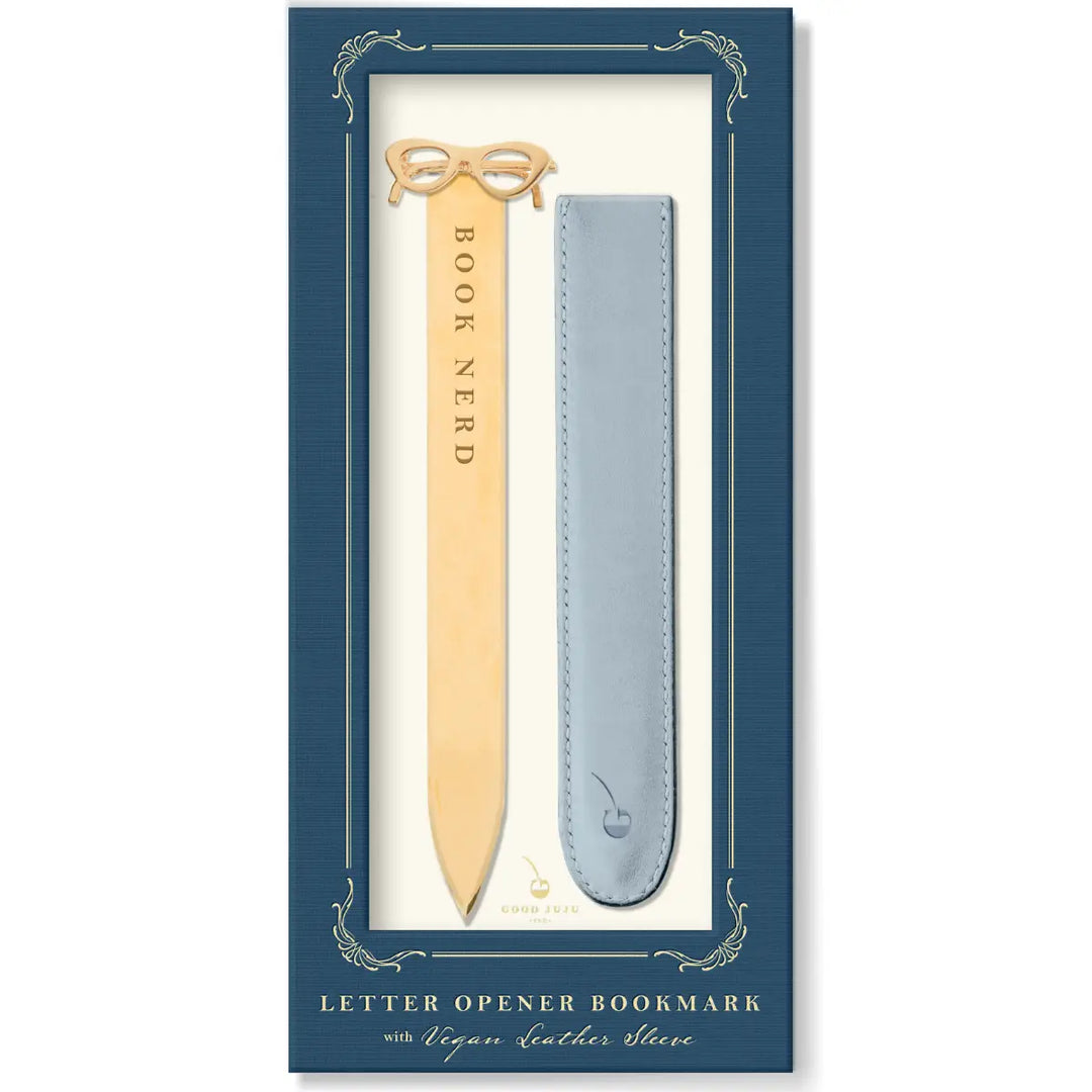 Book Nerd Glasses Letter Opener Bookmark