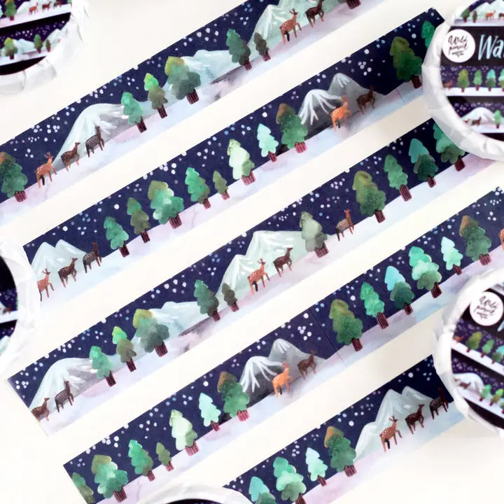 Washi Tape — Winter Night