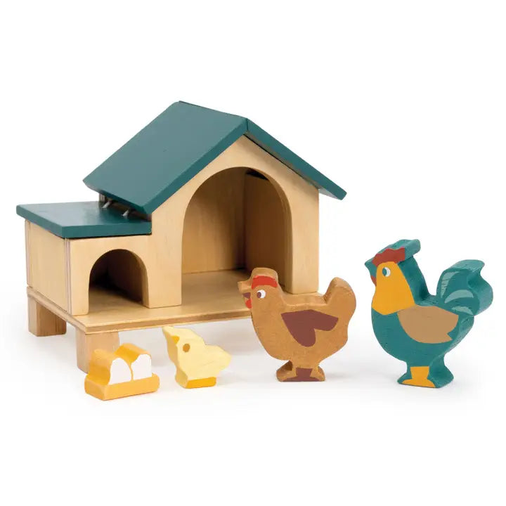 Wooden Cluck Cluck Chicken House