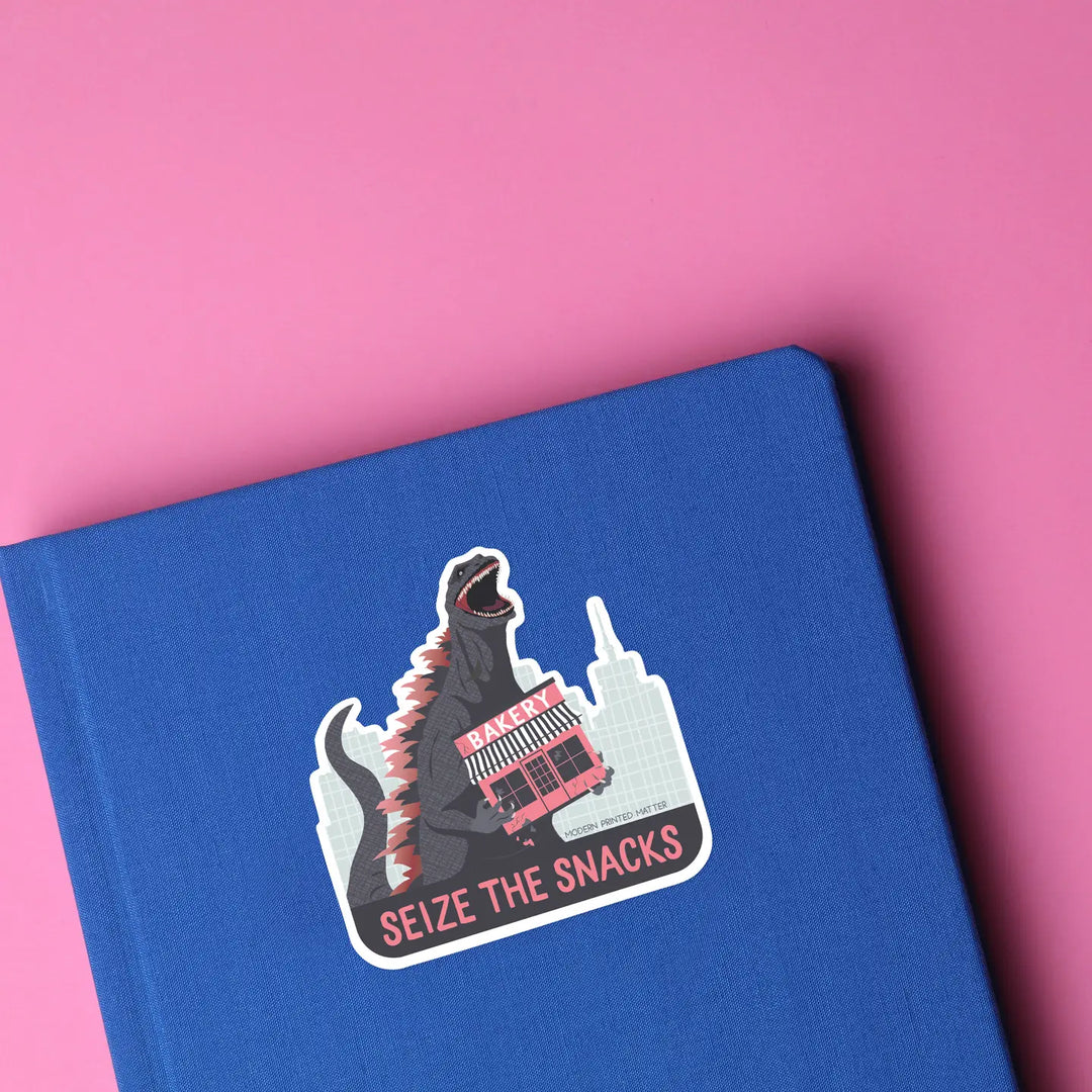 Seize the Snacks Sticker
