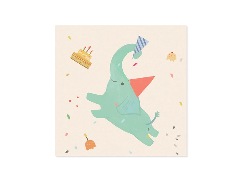 Trampoline Birthday Treasures Pop-up Card