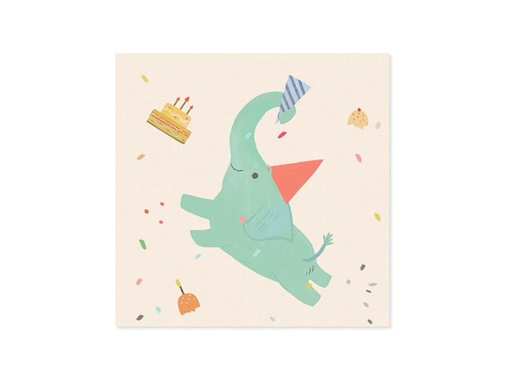 Trampoline Birthday Treasures Pop-up Card