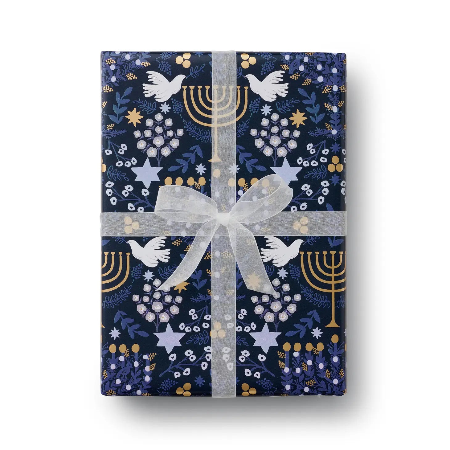 Laurel Menorah Continuous Roll