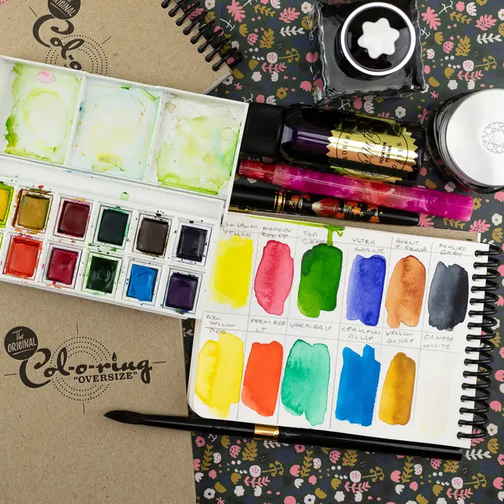 Col-O-Ring "Oversize" Spiral Bound Notebook