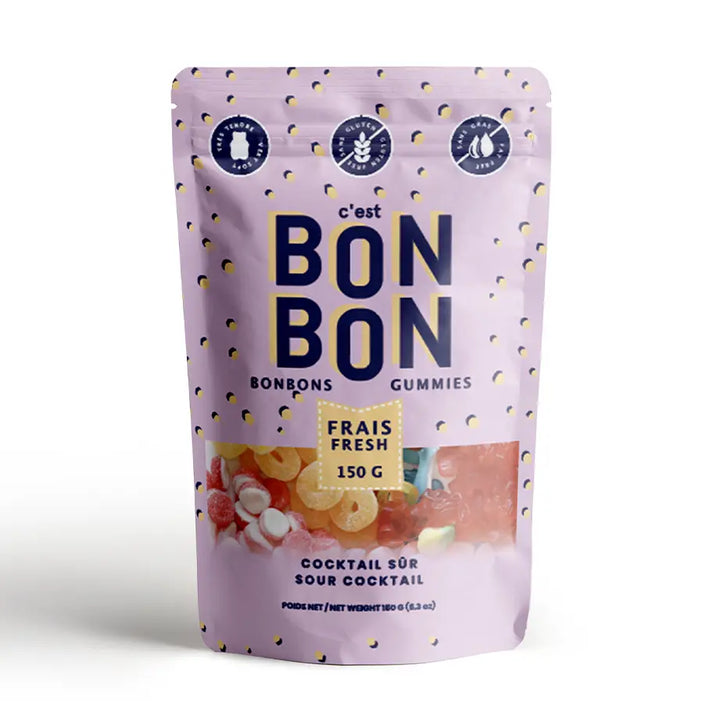 Sour Cocktail Gummy Candies
