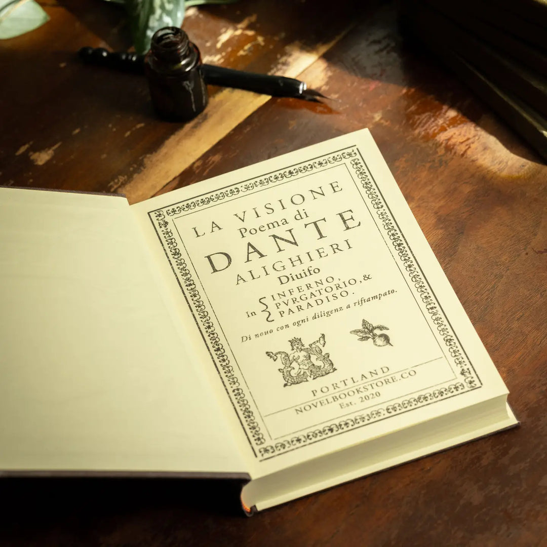 Dante's Inferno By Dante Alighieri 1320 Book Journal