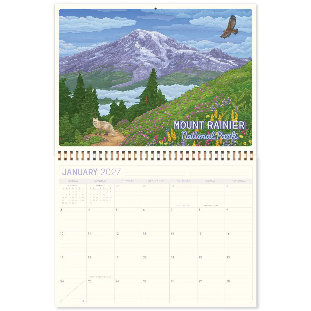 2027 National Parks Wall Calendar
