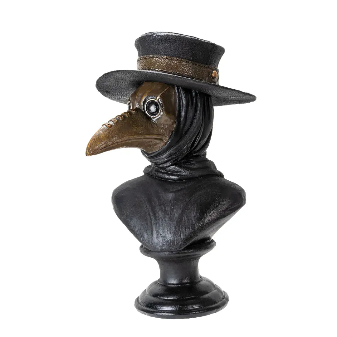 Crow Plaque Bust