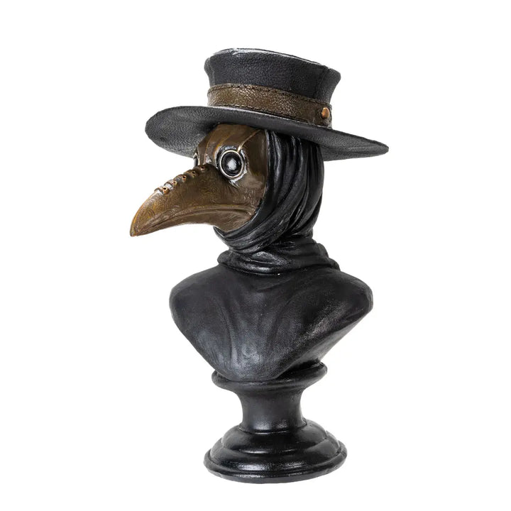Crow Plaque Bust