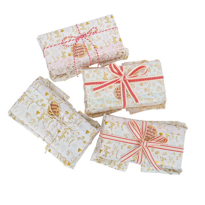 Vintage Folk Art Ribbon (Set of 4)