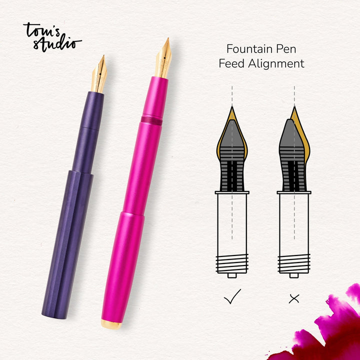 Tom's Studio Fude Fountain Pen Nib