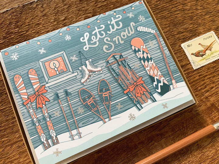 Let It Snow Card
