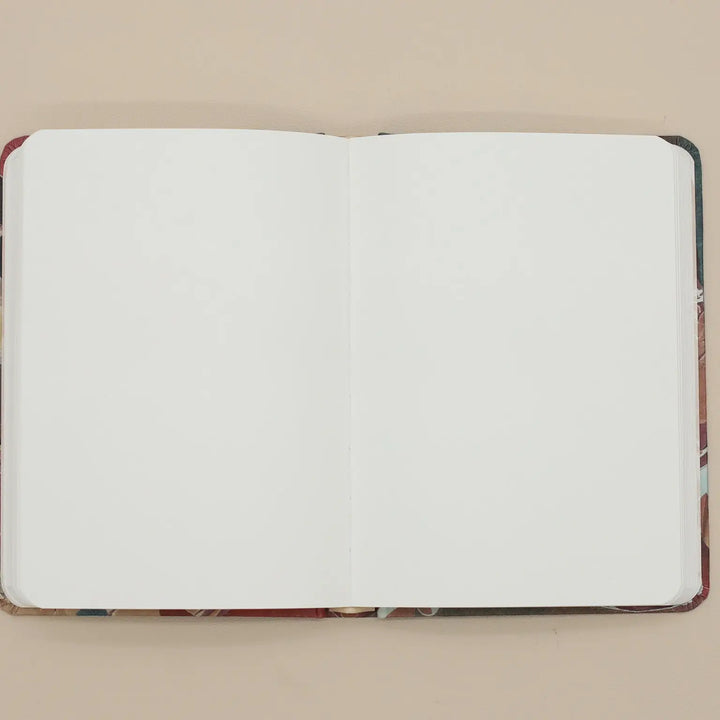 Carnelian Marble Hardcover Journal (B6)