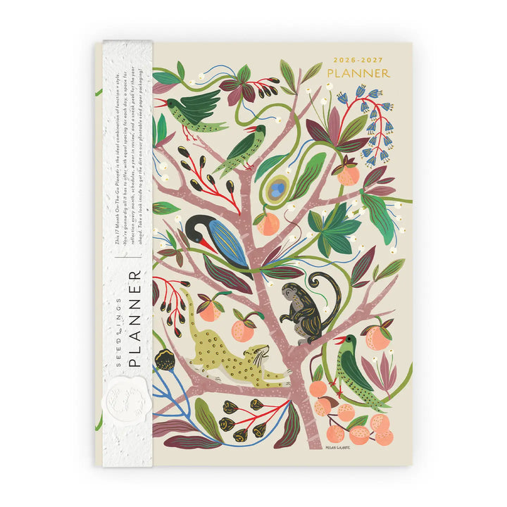 2026 - 2027 Menagerie - Seedlings On The Go Planner