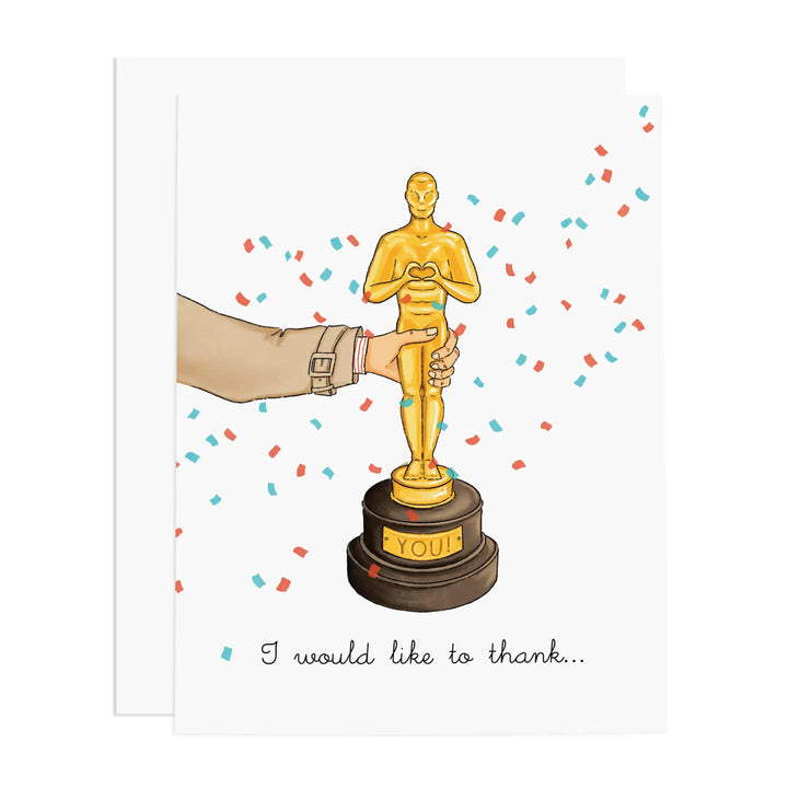 Thank You Award Card
