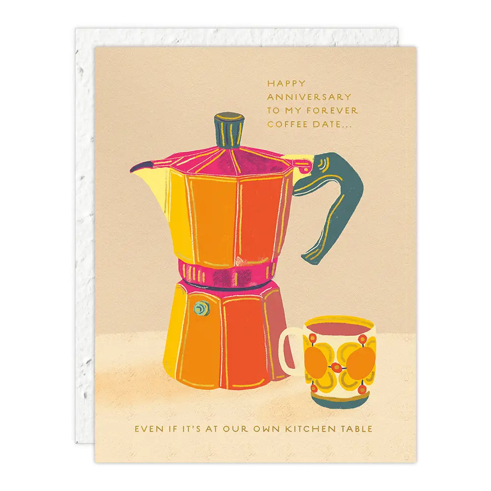 Expresso Anniversary Card