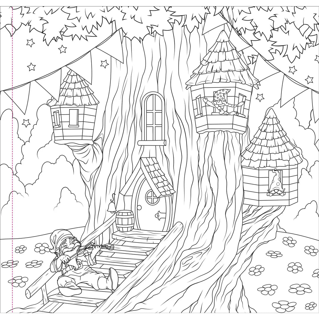 Enchanted Kingdom Adult Coloring Book