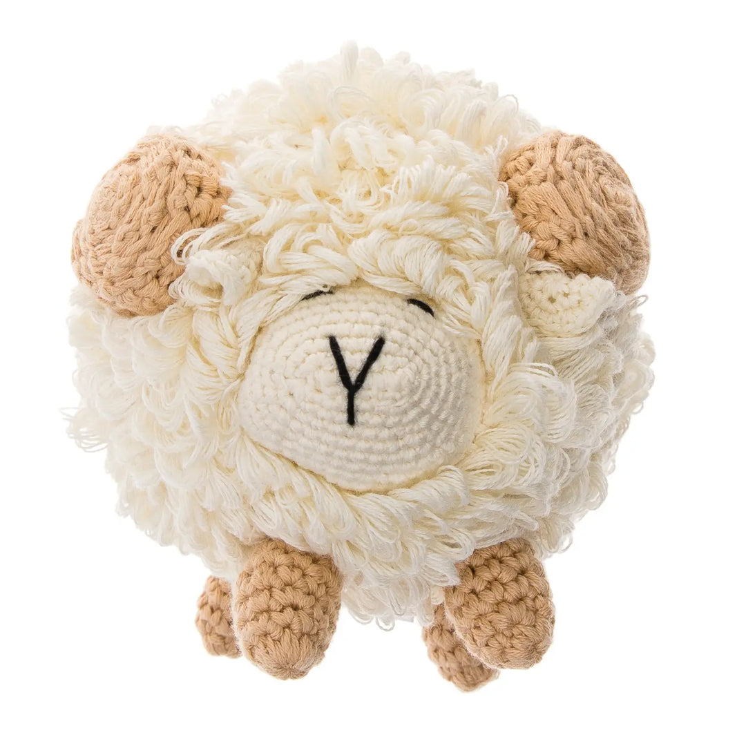 Mr. Shallis the Sheep Crochet Doll