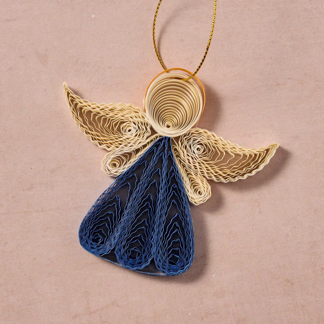 Diu Quilled Paper Angel Ornament