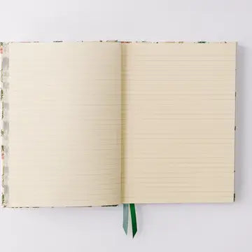 Swan Dance Floral Hardcover Notebook