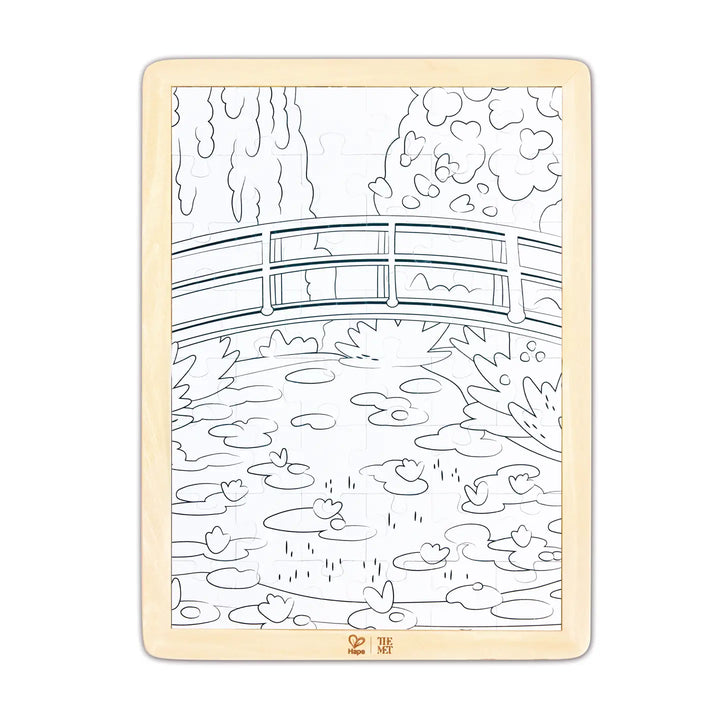 Monet Water-Lily Garden Puzzle