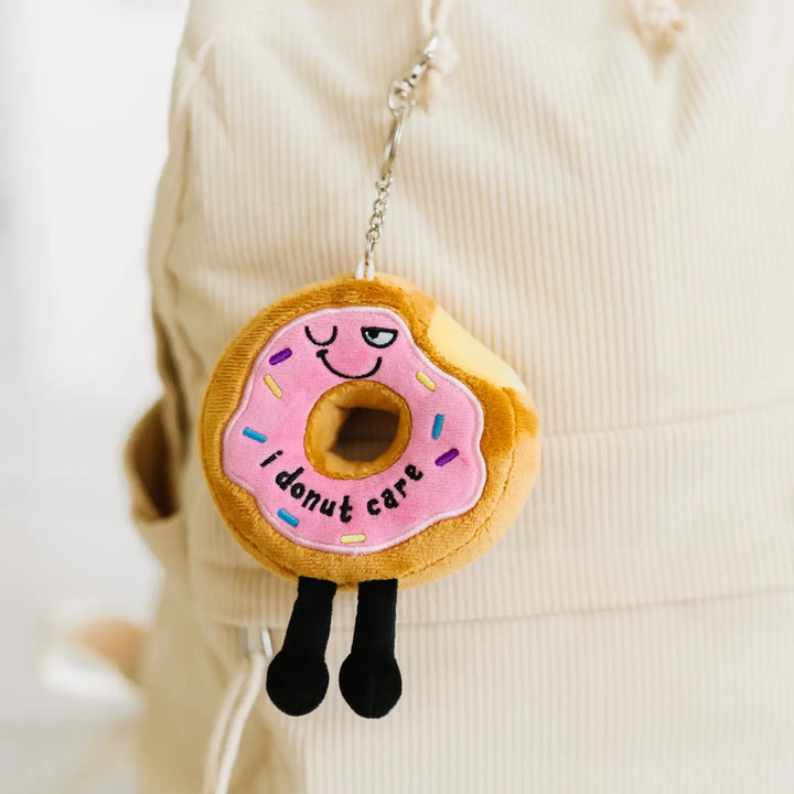 Plush Donut Bag Charm
