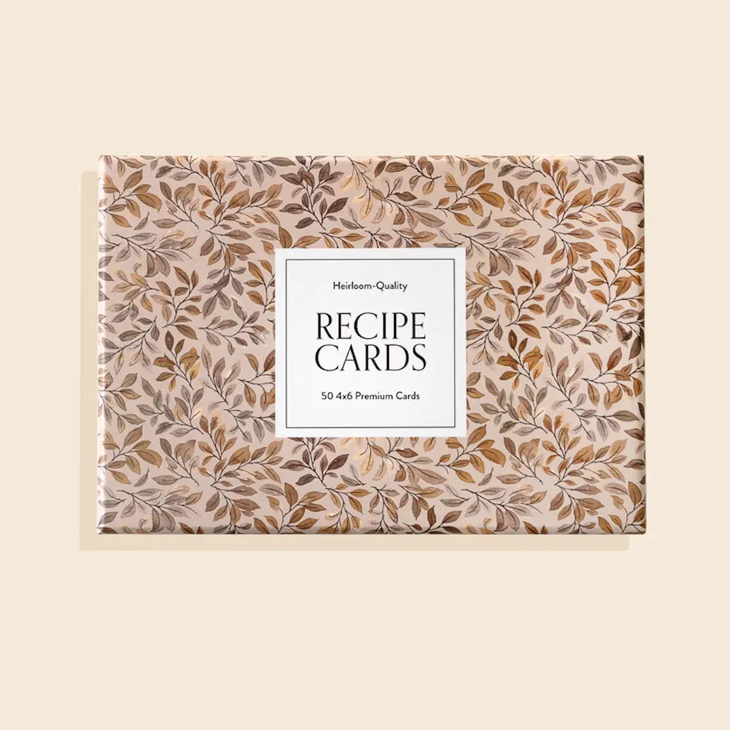Recipe Box of Recipe Cards