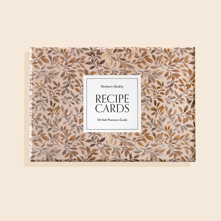 Recipe Box of Recipe Cards