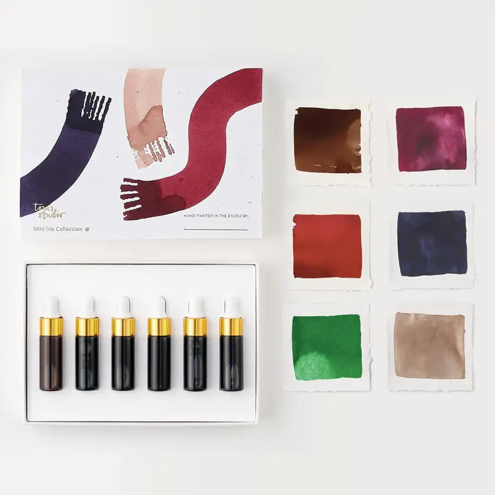 Mini Fountain Pen Ink Collection - Christmas