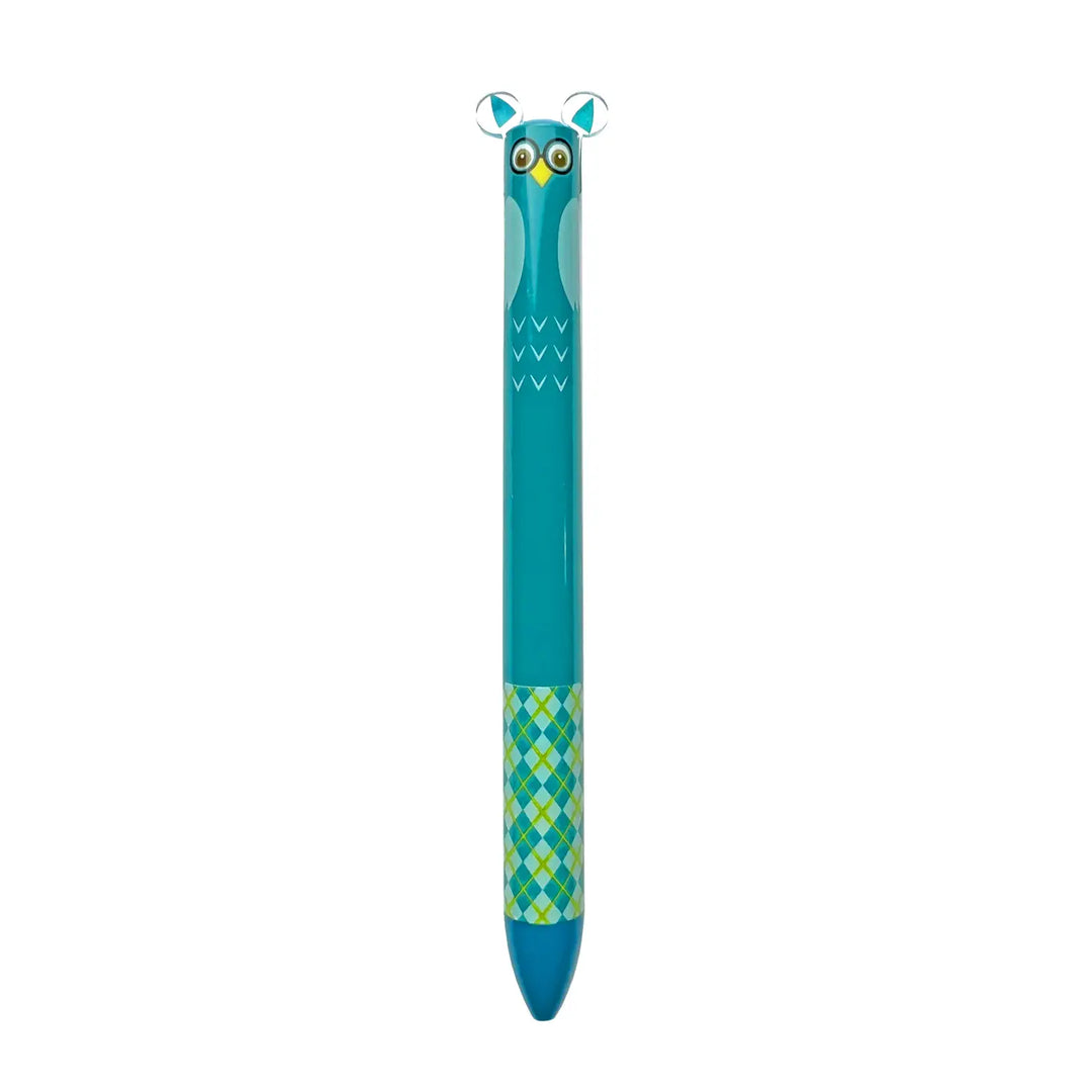 Twice as Nice Two Color Click Pen - Woodland Animals