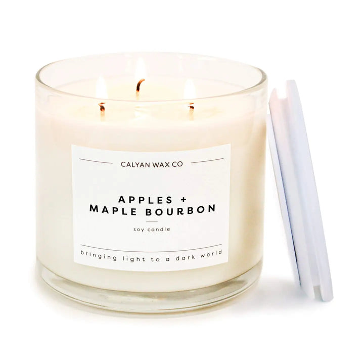 Apples + Maple Bourbon Soy Candle