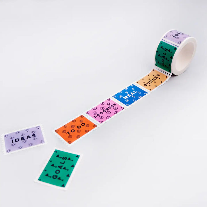 Get Organized Mix Stamp Washi Tape